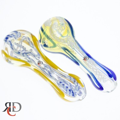 GLASS PIPE ART MIX COLOR GP3597 1CT GLASS PIPE ART MIX COLOR GP3597 1CT